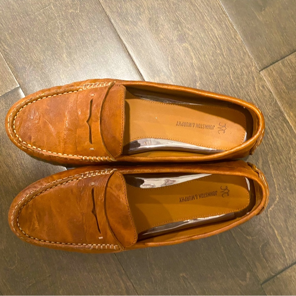 Johnston & Murphy Brown Leather Loafers